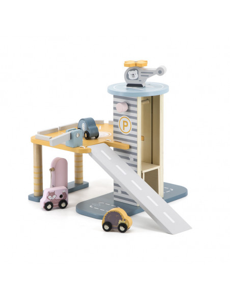 Statie de benzina cu parcare, lift si heliport, PolarB