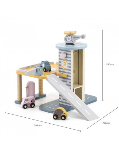 Statie de benzina cu parcare, lift si heliport, PolarB