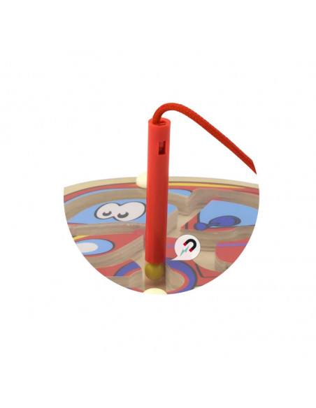 Labirint magnetic cu bile Masina, Viga,50163