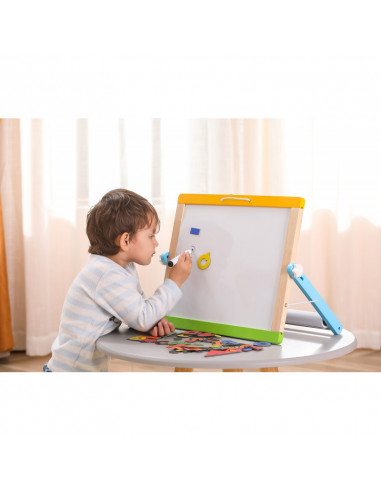 Tabla magnetica si de scris, multifunctionala, cu accesorii