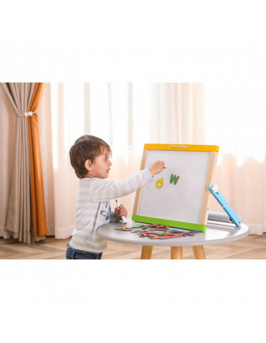 Tabla magnetica si de scris, multifunctionala, cu accesorii