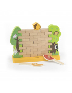 Zidul instabil, joc de indemanare, Viga,44566 2