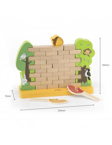 Zidul instabil, joc de indemanare, Viga,44566