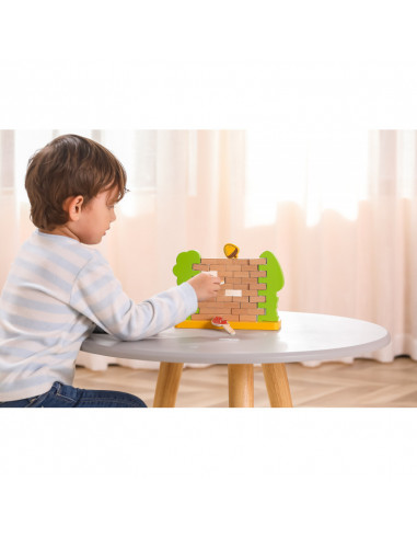 Zidul instabil, joc de indemanare, Viga,44566