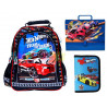 Set Scoala - Hot Wheels. Ghiozdan, Penar Neechipat, Mapa Desen Set Scoala - Hot Wheels. Ghiozdan, Penar Neechipat, Mapa Desen