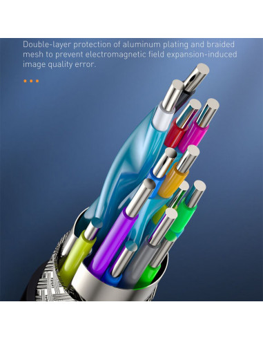 CABLU video Baseus HD Series, HDMI (T) la HDMI (T), rezolutie