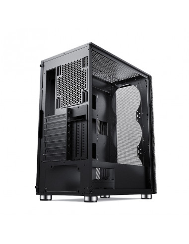 CARCASA PCCOOLER, Middle Tower, ATX, fara sursa, sticla