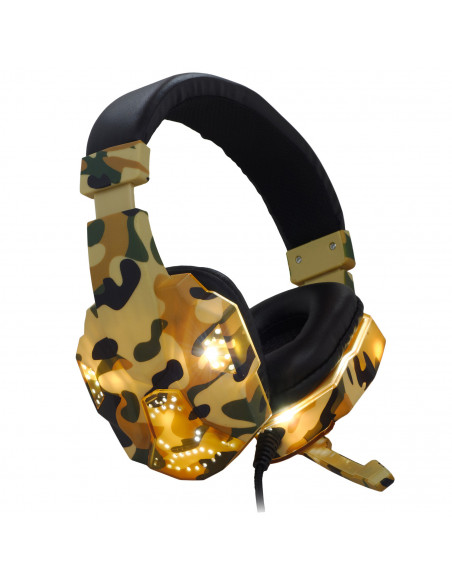 CASTI Spacer, cu fir, standard, utilizare gaming, microfon pe