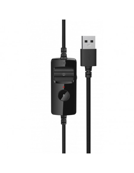 CASTI Edifier, cu fir, gaming, utilizare multimedia, microfon