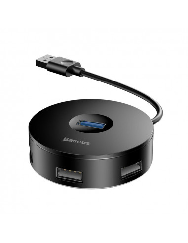 HUB extern Baseus, porturi USB: USB 3.0 x 1 + USB 2.0 x 3