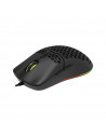 MOUSE DELUX, gaming, cu fir, USB, optic, 7200 dpi