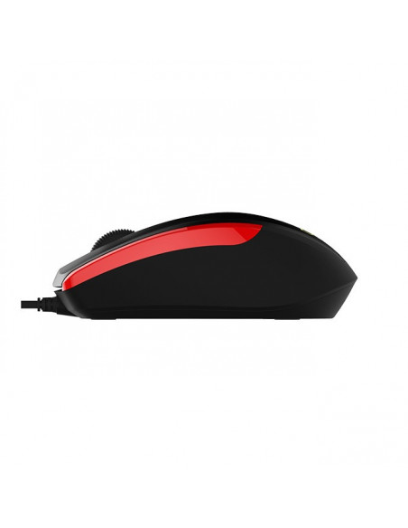 MOUSE DELUX, PC sau NB, cu fir, USB, optic, 1000 dpi