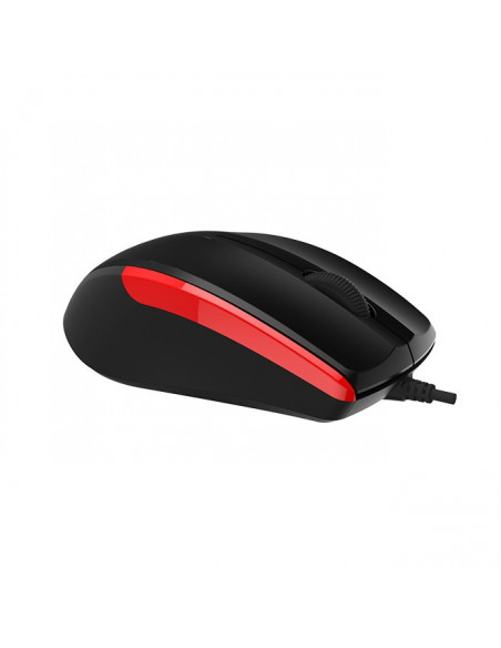 MOUSE DELUX, PC sau NB, cu fir, USB, optic, 1000 dpi
