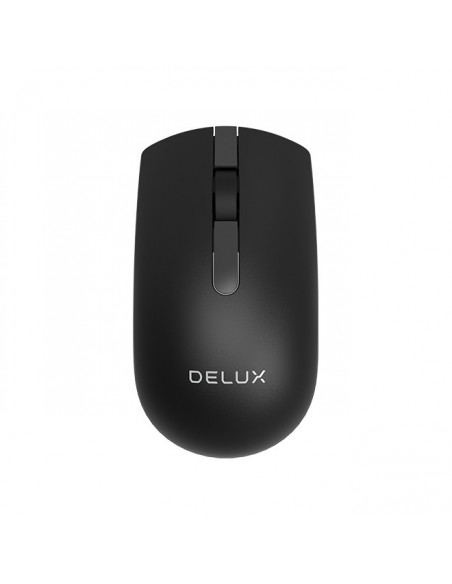 MOUSE DELUX, PC sau NB, wireless, 2.4GHz, optic, 1000 dpi