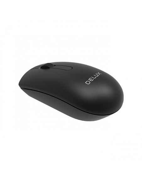 MOUSE DELUX, PC sau NB, wireless, 2.4GHz, optic, 1000 dpi