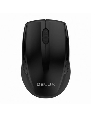 MOUSE DELUX, PC sau NB, wireless, 2.4GHz, optic, 1600 dpi