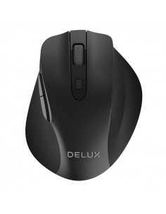 MOUSE DELUX, PC sau NB, wireless, 2.4GHz, optic, 1600 dpi