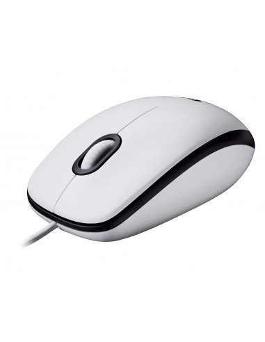 MOUSE LOGITECH, "M100", PC sau NB, cu fir, USB, optic, 1000
