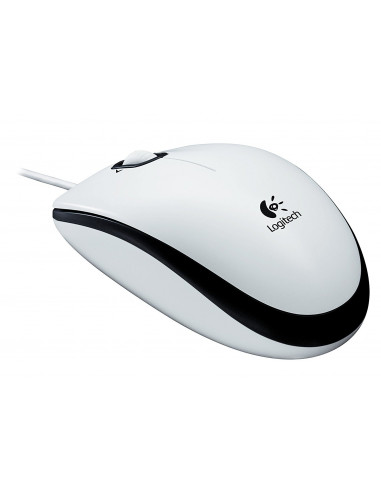 MOUSE LOGITECH, "M100", PC sau NB, cu fir, USB, optic, 1000