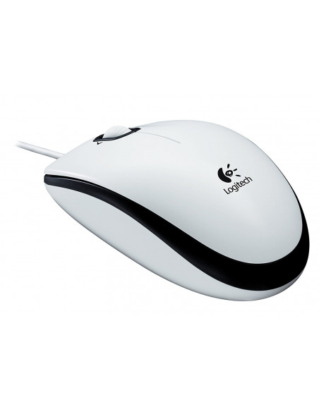 MOUSE LOGITECH, "M100", PC sau NB, cu fir, USB, optic, 1000