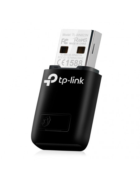 ADAPTOR RETEA TP-LINK wireless, Mini, de la 1 port USB2.0 la 1