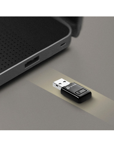 ADAPTOR RETEA TP-LINK wireless, Mini, de la 1 port USB2.0 la 1