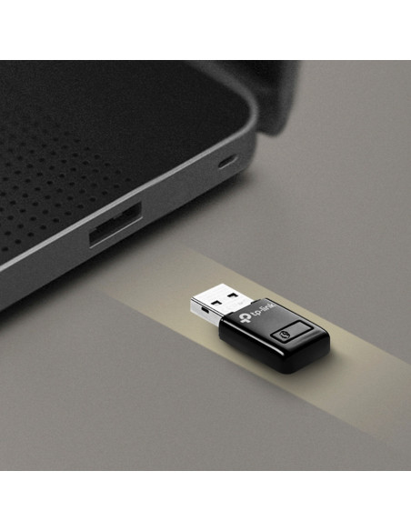 ADAPTOR RETEA TP-LINK wireless, Mini, de la 1 port USB2.0 la 1