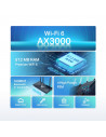 ROUTER TP-LINK wireless AX3000, 3000Mbps,1 x WAN Gigabit, 4