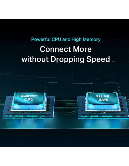 ROUTER TP-LINK wireless AX3000, 3000Mbps,1 x WAN Gigabit, 4