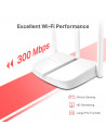 ROUTER MERCUSYS wireless 300Mbps, 1 x 10/100Mbps WAN, 3 x