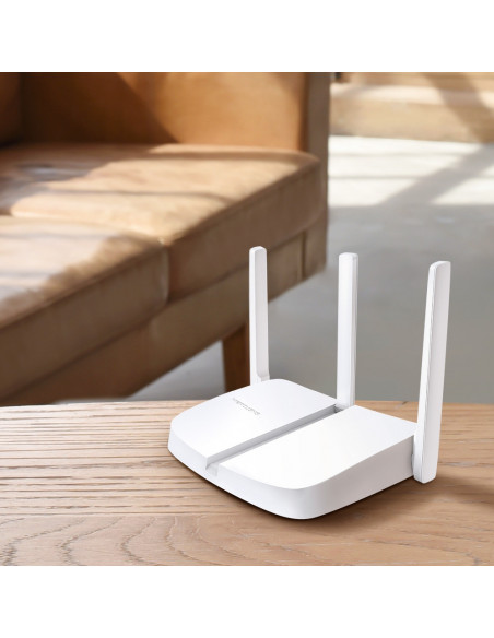 ROUTER MERCUSYS wireless 300Mbps, 1 x 10/100Mbps WAN, 3 x