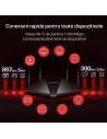 ROUTER MERCUSYS wireless 1200Mbps, 2 porturi LAN Gigabit, 1