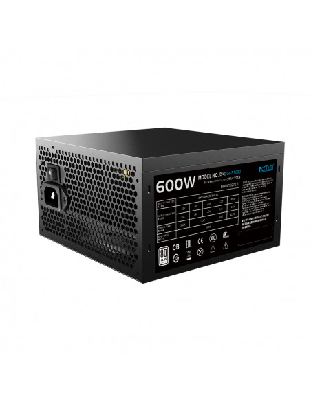 SURSA PCCOOLER 600W (real), 120mm silent fan, 80 PLUS, max 87%