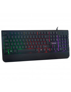 KIT gaming SPACER USB INVICTUS, tastatura RGB rainbow + mouse 2