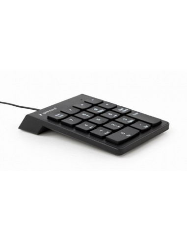 TASTATURA numerica Gembird, USB, 18 taste, negru, "KPD-U-02"