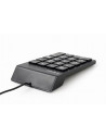 TASTATURA numerica Gembird, USB, 18 taste, negru, "KPD-U-02"