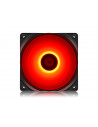 VENTILATOR DEEPCOOL PC 120x120x25 mm, "DP-FLED-RF120-RD", 4 red