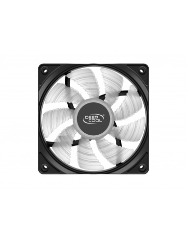 VENTILATOR DEEPCOOL PC 120x120x25 mm, "DP-FLED-RF120-RD", 4 red