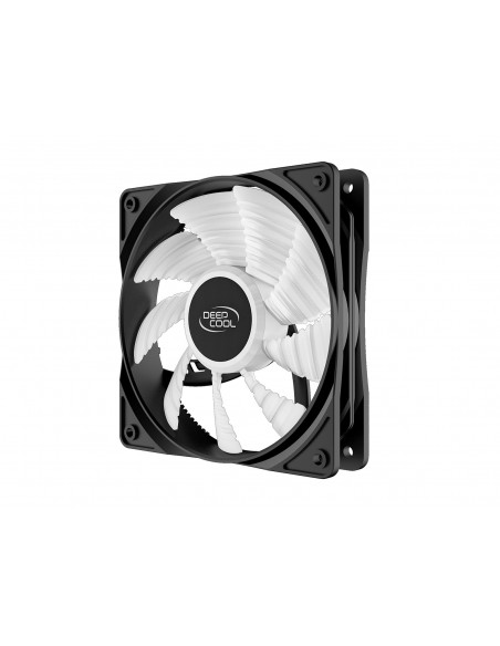 VENTILATOR DEEPCOOL PC 120x120x25 mm, "DP-FLED-RF120-WH", 4
