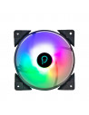VENTILATOR SPACER PC Silent 120x120x25 mm ARGB light cu