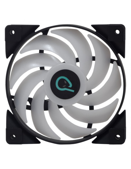 VENTILATOR SPACER PC Silent 120x120x25 mm ARGB light cu