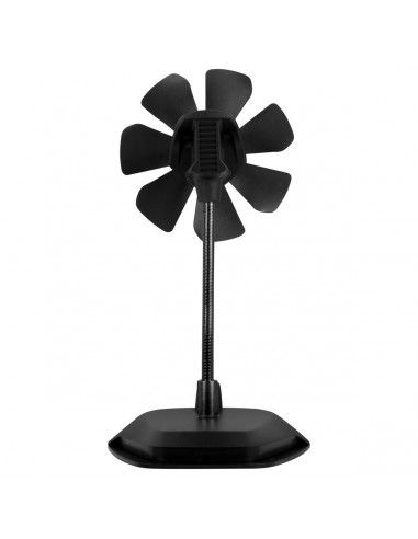 USB DESK FAN ARCTIC Breeze Black, alimentare USB, control
