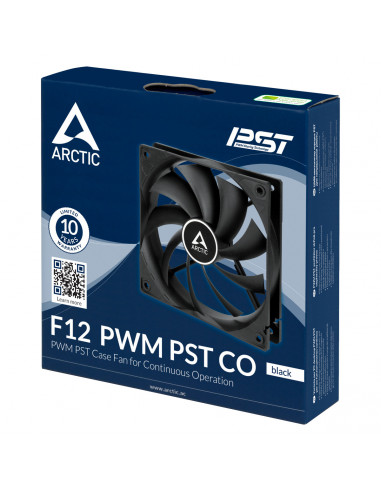 VENTILATOR ARCTIC PC 120x120x25 mm, "F12 PWM PST CO", low noise