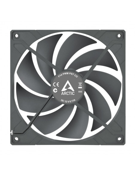 VENTILATOR ARCTIC PC 140x140x27 mm, "F14 PWM PST CO", low noise
