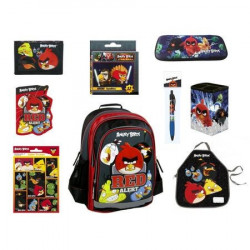 Set Scoala Angry Birds 1 - Ghiozdan Scoala + Penar etui +