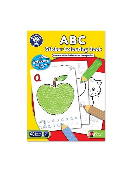 Carte de colorat cu activitati in limba engleza si abtibilduri