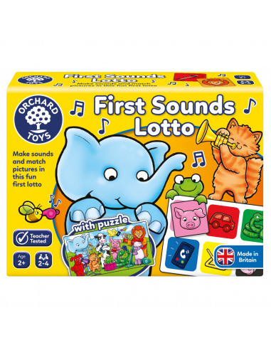 Joc educativ loto Primele sunete FIRST SOUNDS LOTTO,OR100