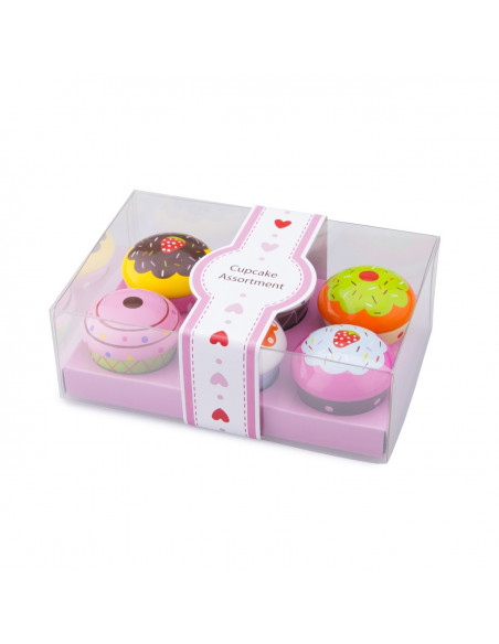 Set de 6 briose in cutie de cadou,NC0627