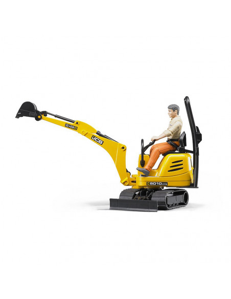 BRUDER - MICRO EXCAVATOR JCB 8010 CTS SI MUNCITOR,BR62002