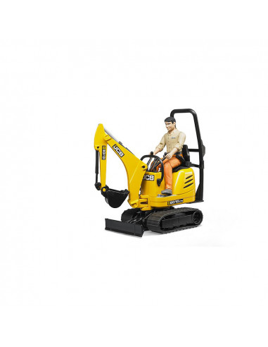BRUDER - MICRO EXCAVATOR JCB 8010 CTS SI MUNCITOR,BR62002